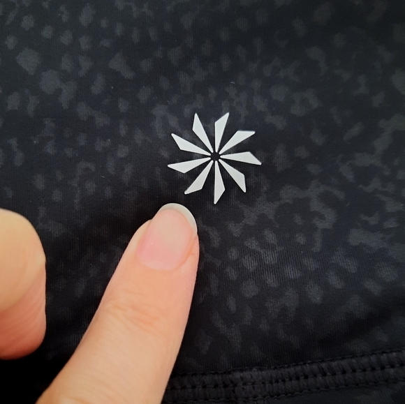 Athleta Snakeskin Leggings SP - Picture 3 of 7